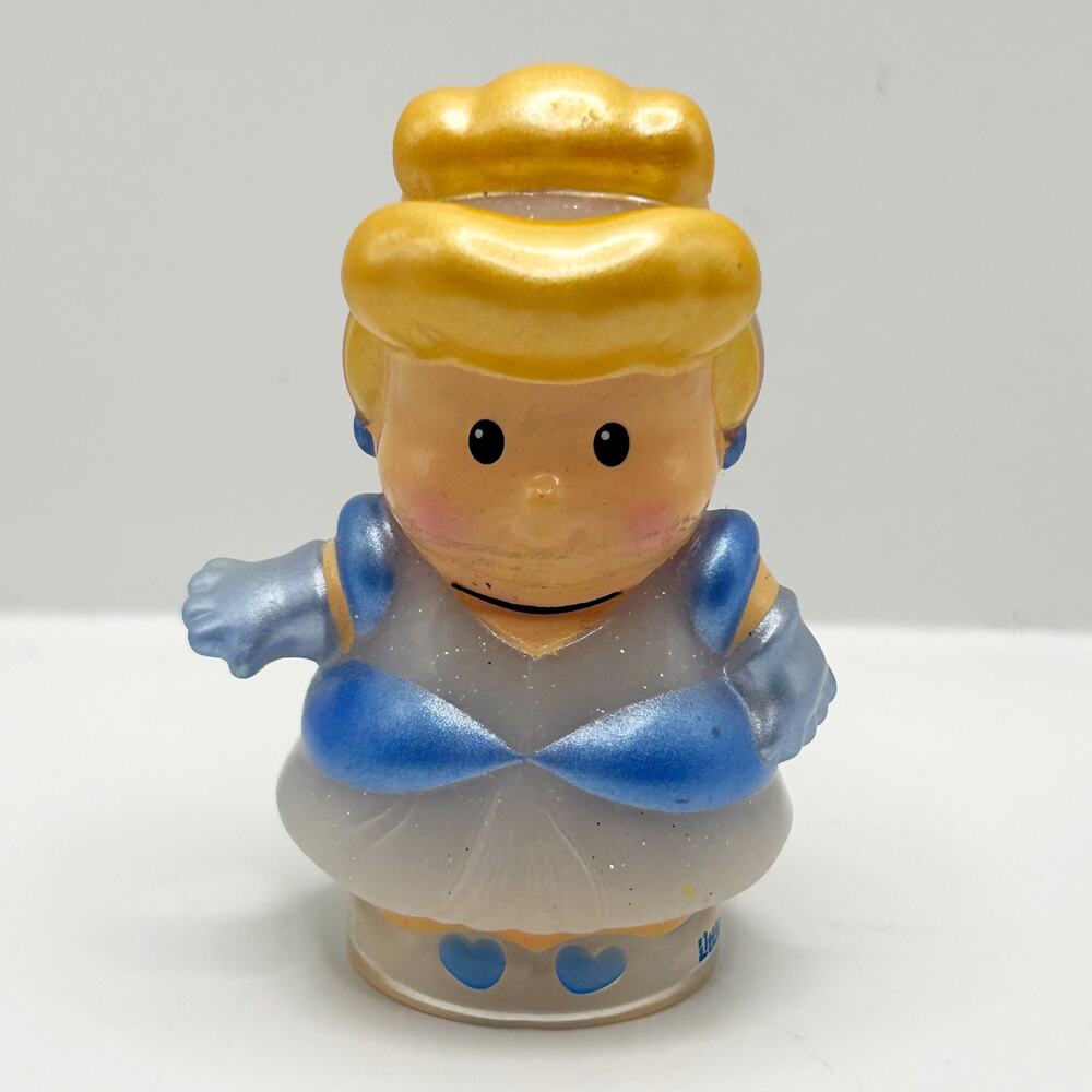Little People Cinderella - Glitter Dress - Disney Princess - Fisher Price EUC